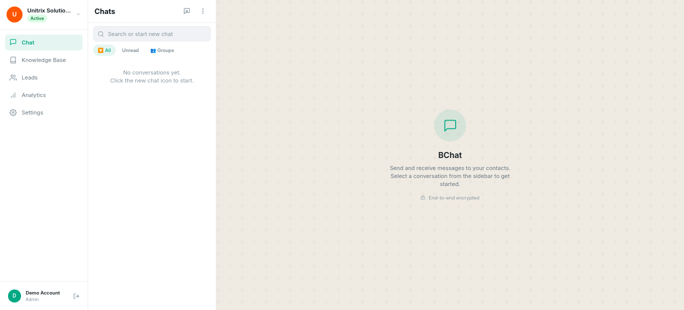 BChat AI Dashboard